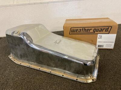 Chrome Oil Pan, And Conduit Carrier Extention