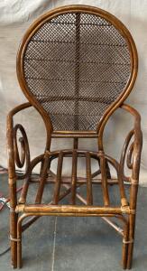 Large Vintage Wooden Chair