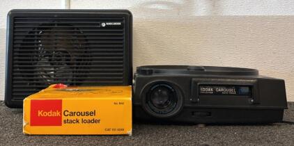 Black & Decker Portable Heater & Vintage Kodak Carousel 850H Projector