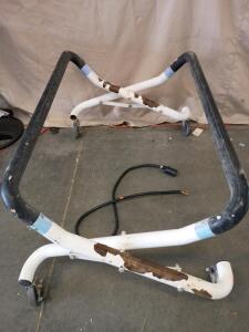 7-way RV Blade-Style Trailer Connector (6ft), Jet Ski Mobil Maintenance Cart on Wheels 48"X29"X23"