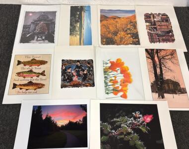 (10) Canvas Photography Prints By Wayne Kidwell (Former Idaho Supreme Court Justice)