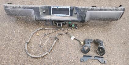 Chevrolet Silverado 1500 Rear Bumper Assembly with Wiring and Brackets