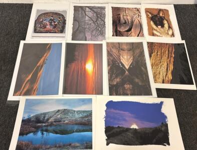 (10) Canvas Photography Prints By Wayne Kidwell (Former Idaho Supreme Court Justice)