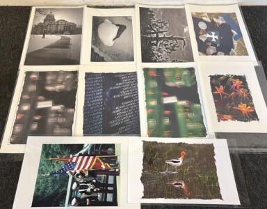 (10) Canvas Photography Prints By Wayne Kidwell (Former Idaho Supreme Court Justice)
