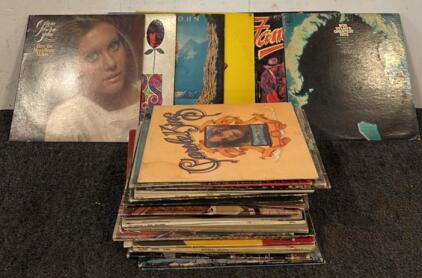 Collection of Vintage Vinyl Records