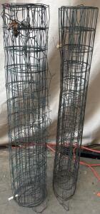 (2) Small Spools Of Chicken Wire