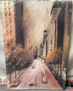 City Road Painting L 3&rsquo; 3.5&rdquo; W 2&rsquo; 3.5&rdquo;