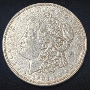 1921-D Morgan Silver Dollar Coin