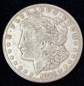1921-S Morgan Silver Dollar Coin