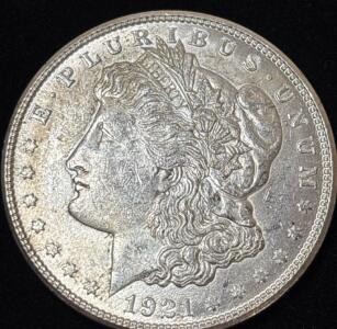 1921-S Morgan Silver Dollar Coin