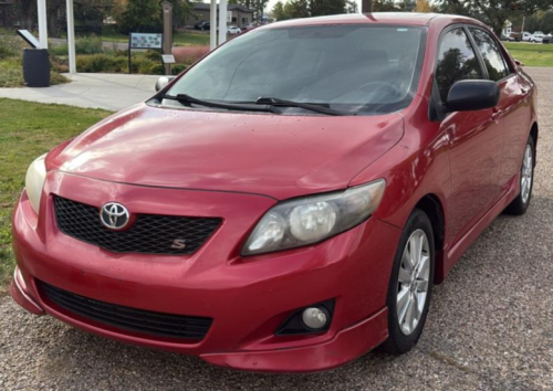 BANK REPO - 2009 TOYOTA COROLLA - RUNS WELL