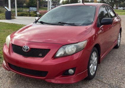 BANK REPO - 2009 TOYOTA COROLLA - RUNS WELL