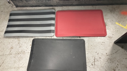 (3) Kangaroo Antifatigue Foam Mats 32”x20” for Standing Desk / Workbench