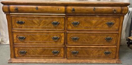Vintage Wooden Dresser H 2&rsquo; 10&rdquo; W 5&rsquo; 4&rdquo; L 1&rsquo; 6&rdquo;