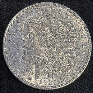 1921-D Morgan Silver Dollar Coin