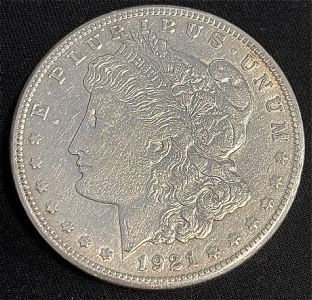 1921-S Morgan Silver Dollar Coin