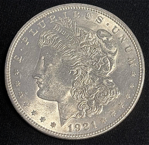 1921 Morgan Silver Dollar Coin