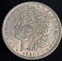 1921 Morgan Silver Dollar Coin