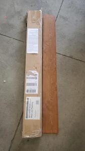 (1) Box Of Reclaimed Wood Design Ship-lap Planking 48"x5 3/8"