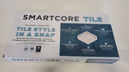 Box Of SmartCore Tile Cascade Marble 11.81"x23.62"