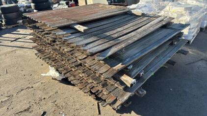 Whole Pallet Of 70&rdquo; Tall Old Fence Panels