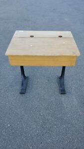 Vintage School Desk 30"x24"x30.5"