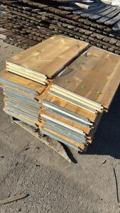 Pallet Of Wood Shelves