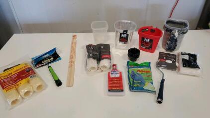 Large Totes Of Painting Supplies