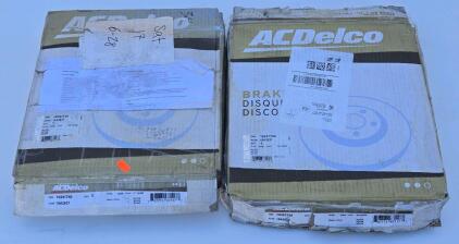 (2) AC Delco 19241740 Disc Brake Rotors