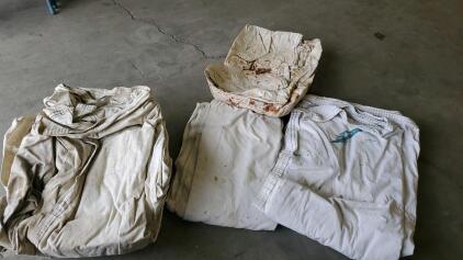 (4) Large Painter's Blankets