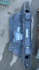 2020 Jeep Wrangler Black Bumper & Skid Plate