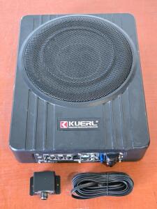 Kuerl 10" Amplified Subwoofer & Replacement Bass Control/Wire