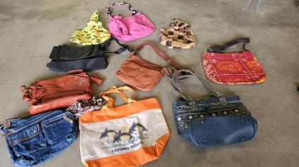 (10) Assorted Purses