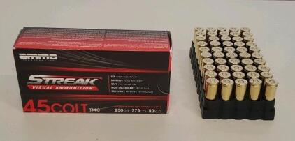 Streak 45 Long Colt 250 Grain