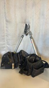 Husky Tool Belt & ML Trimmer