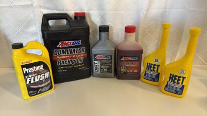 (1) 1 Gallon AMS Oil Synthetic 2 Cycle Racing Oil (1) 1 Quart AMS Oil SAE 30 Break-in Oil (1) 1 Quart AMS Oil Dirt Transmission Fluid SAE 80 & More !!!