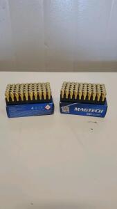 (2) MAGTECH 9mm Luger 124grain FMJ