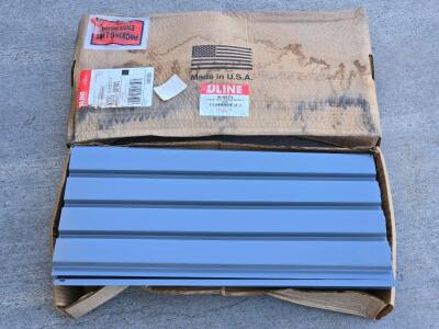 Box of (5) Uline H-8571 Steel Decks for Bulk Rack
