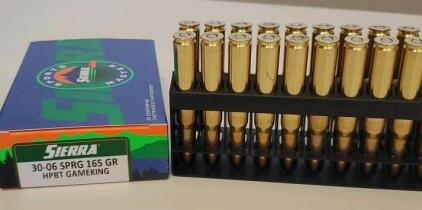 Sierra Sports Master 30-06 Springfield 165 grain HPBT GameKing