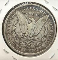 1900 Morgan Silver Dollar Coin, Philadelphia Mint, 90% Silver - 4