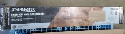 (1) Box Of Stainmaster Waterproof Vinyl Plank Flooring(8 Pieces)7"x 48"