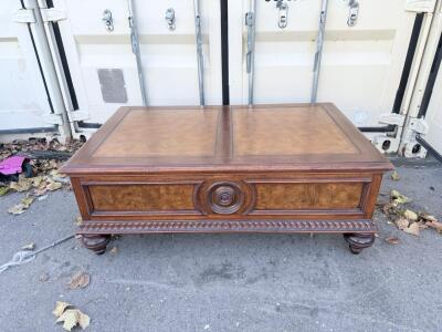 (1) Ethan Allen Cherry Coffee Table - 19&rdquo;Hx51&rdquo;Wx31.5&rdquo;D