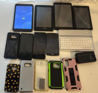 Assorted Tablets, Cell Phones & More