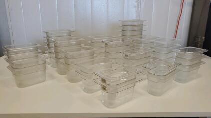 (30+) Small Plastic Food Storage Container