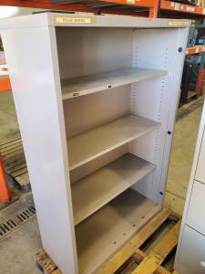 (3) Office Plastics Mats (1)Filing Cabinet, (1) Chair (1)Metal Book Case