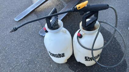 (1) Pump Sprayer Complete (1) Pump Sprayer Missing Hose and Sprayer