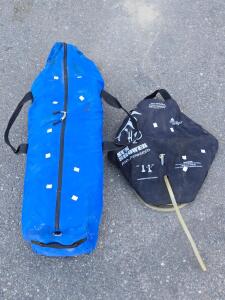Large Unknown Size Camping Tent & Camping Sun Shower