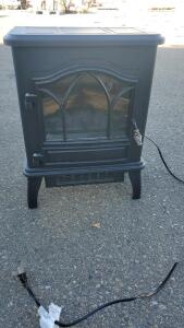 Chimney Free 3D Electric Stove With Infrared Quartz Heater