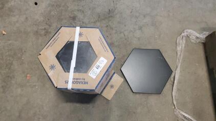 Box Of Hexagon Tiles