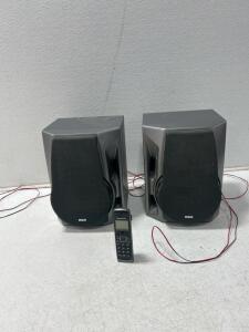 (2) Kevlar Woofer speaker (1) Panasonic home phone